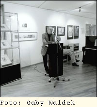 Er�ffnung der Ausstellung "Medusa" 1998